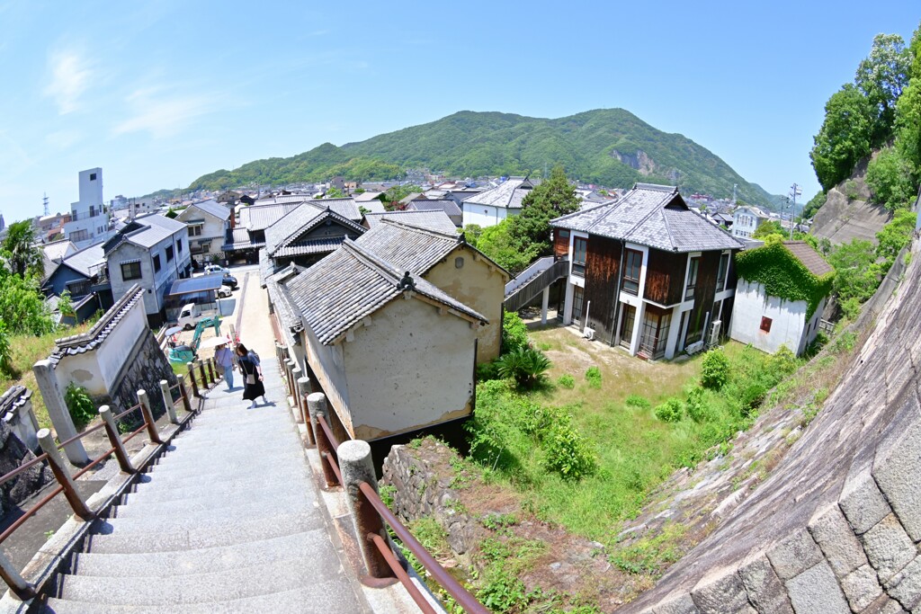 竹原の階段で・・・(２)