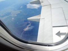 富士山と翼
