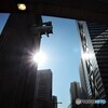 新宿の旭日