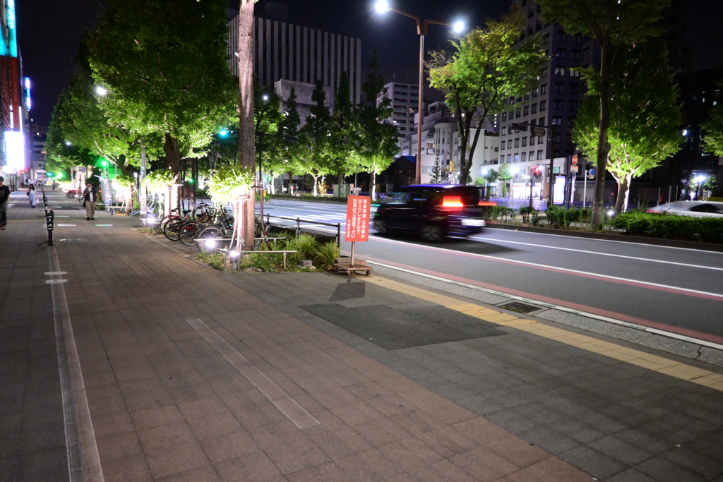 深夜散歩