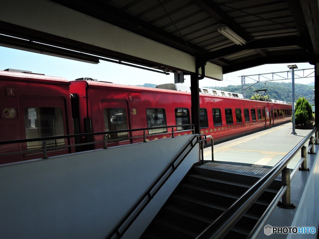 南伊豆駅にて