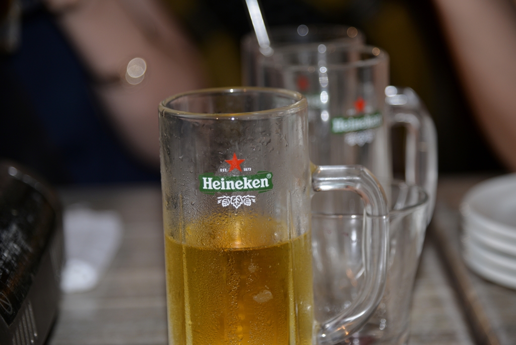 8月5日のよるは・・・Heineken