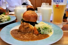 カレー&ハンバーガー
