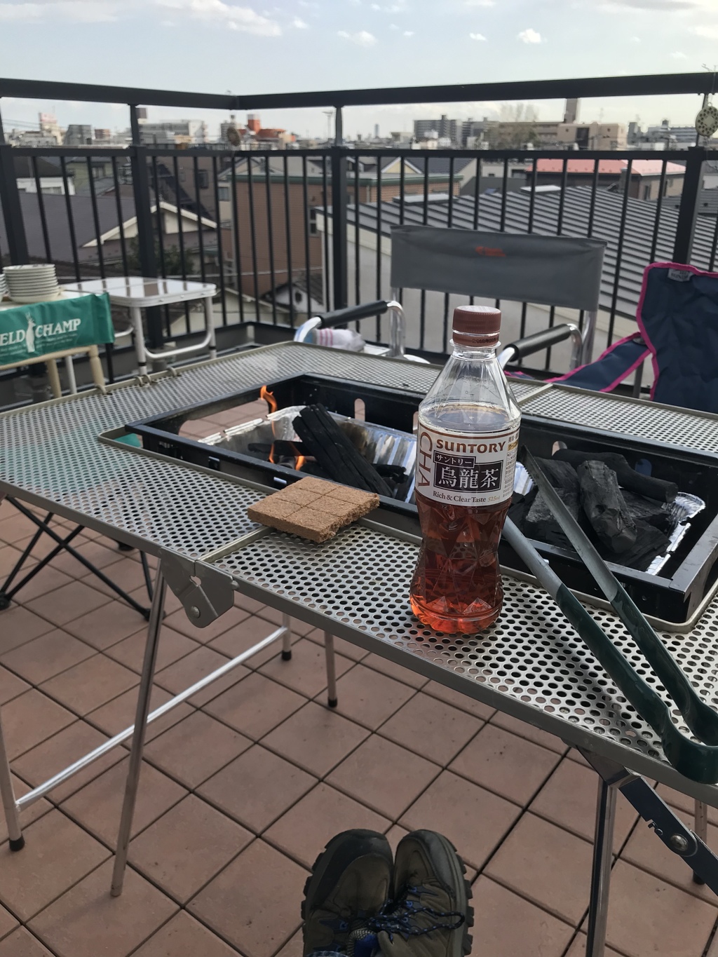 これから友人宅でバーベキュー