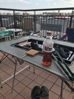 これから友人宅でバーベキュー