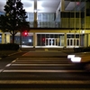 夜中の横断歩道・・・