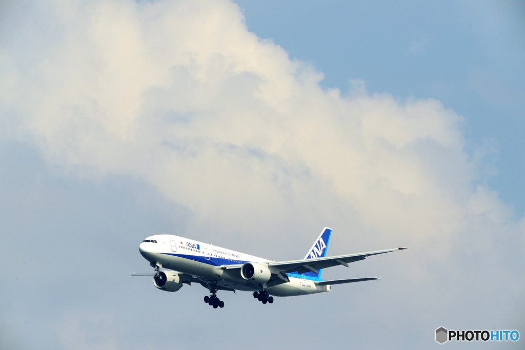 Landing　90秒前