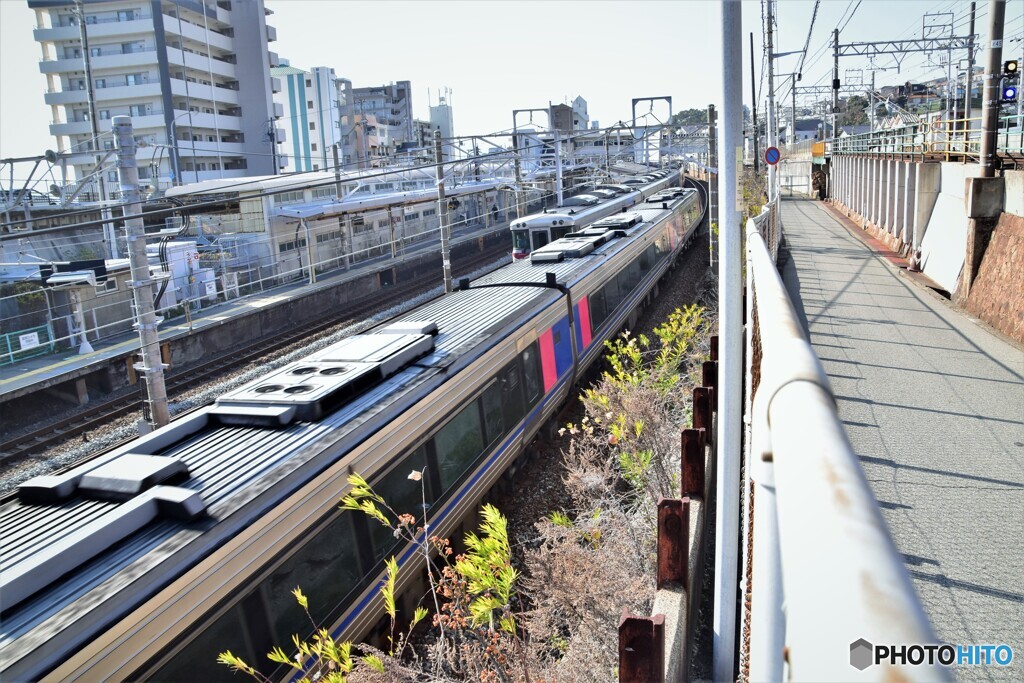 気動車の・・・(はまかぜvsはくと)