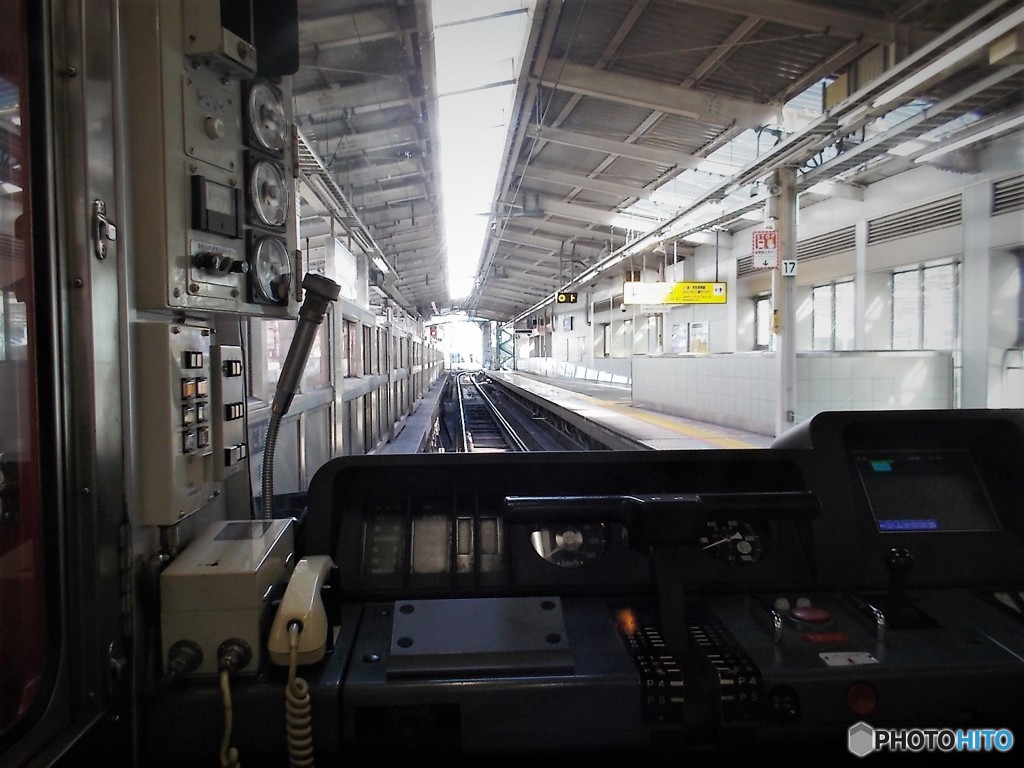 横浜駅、出発～(^O^)