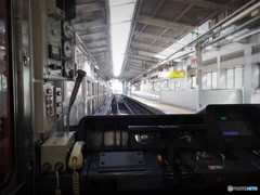 横浜駅、出発～(^O^)