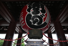 大山門の赤提灯
