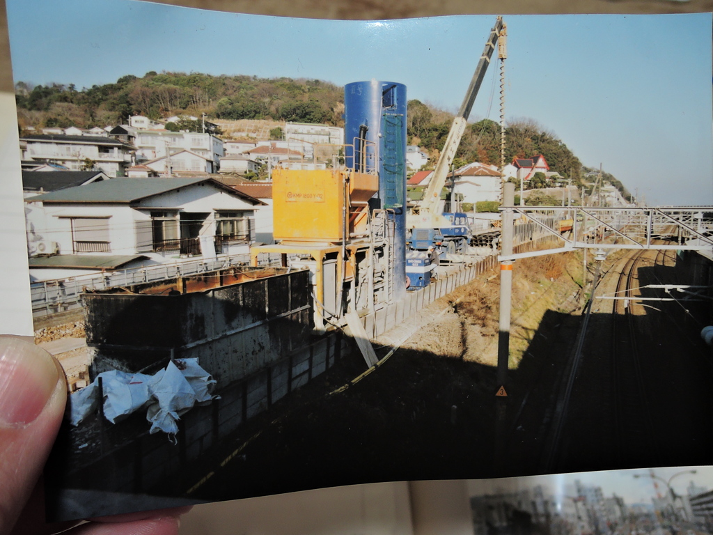 1995nenn 1/17　山陽塩屋駅東側