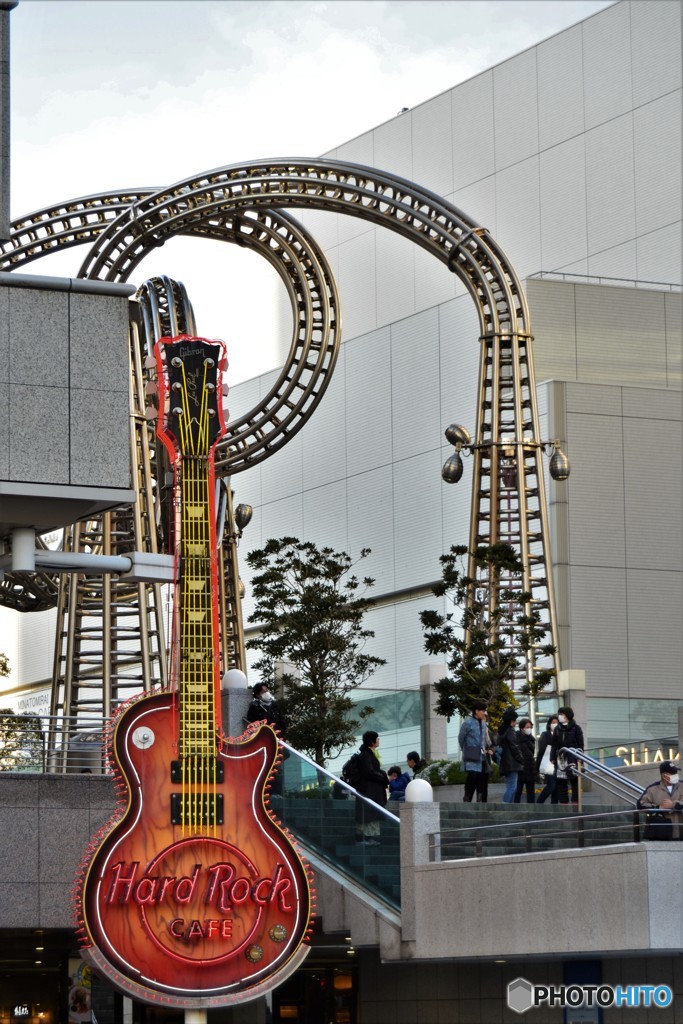 Hard Rock CAFEのある風景