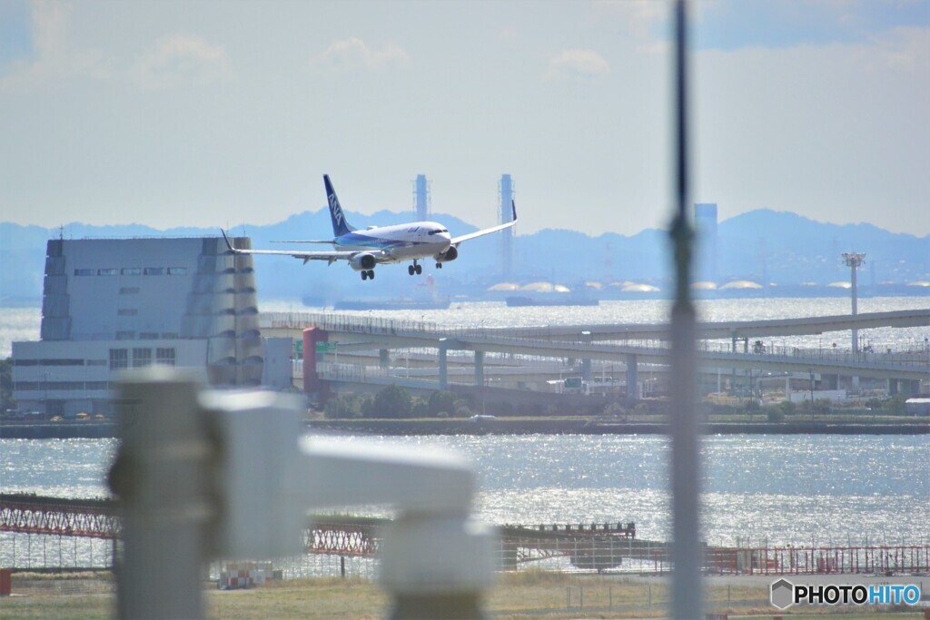 横風が！