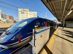 東海道本線終点・山陽本線起点駅にて