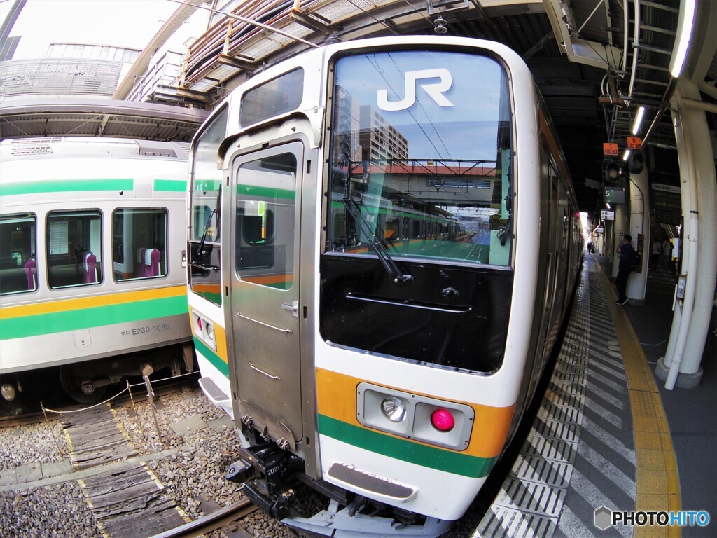 ここ、高崎駅