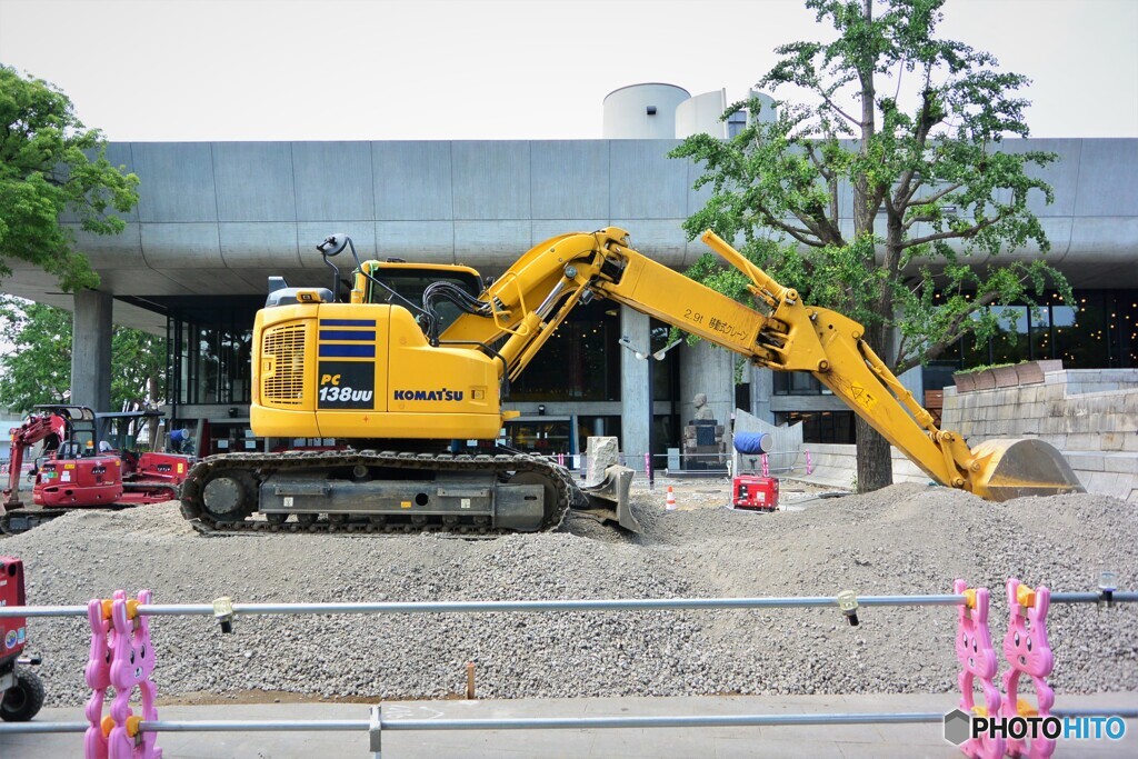 上野公園・・・ただいま工事中！