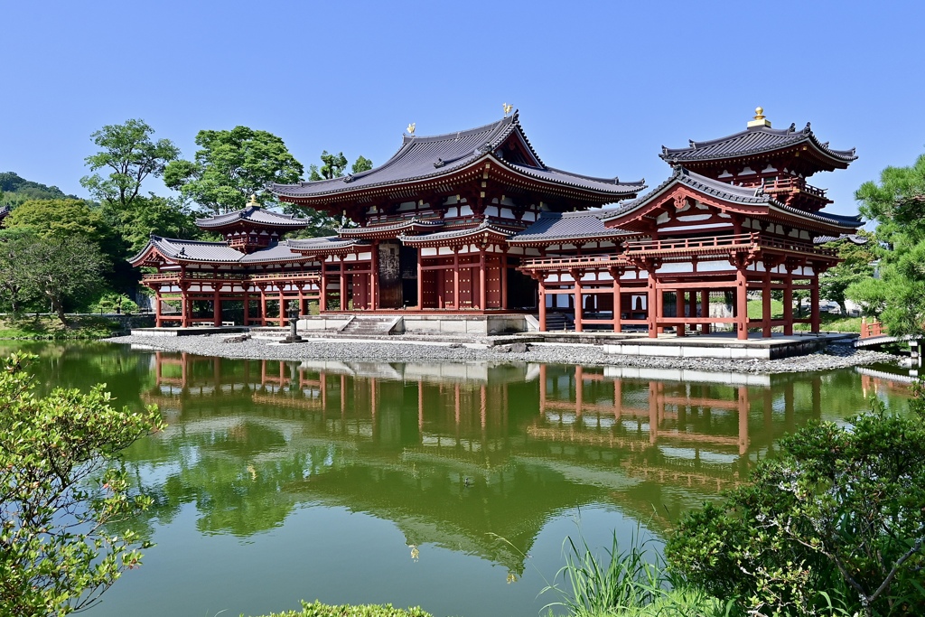 平等院（斜め45度）
