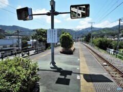 伊豆急行線　南伊東駅ホーム