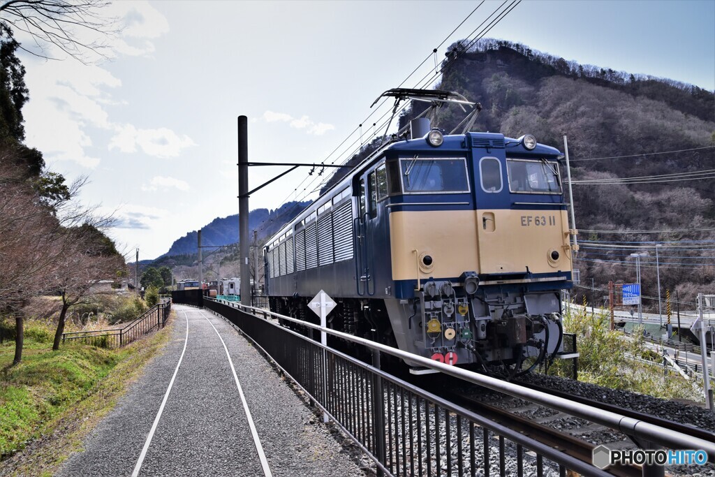 EF63 11・・・碓氷峠鉄道文化むらを後に