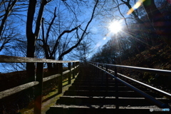 めがね橋の上へ・・・行く！