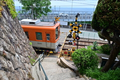 塩屋の踏切り・・・ver.阪神電車