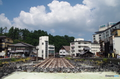 夏！・・・草津温泉(湯畑)でぃ！！