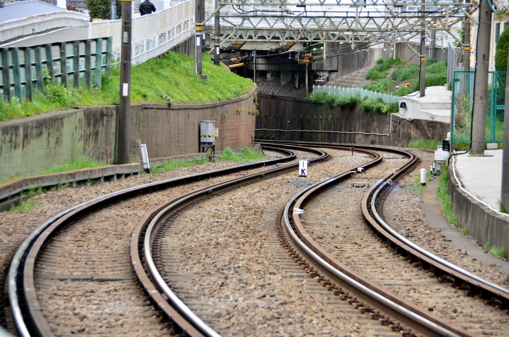線路はつづくよ