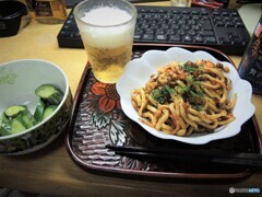 休日の夕食・・・