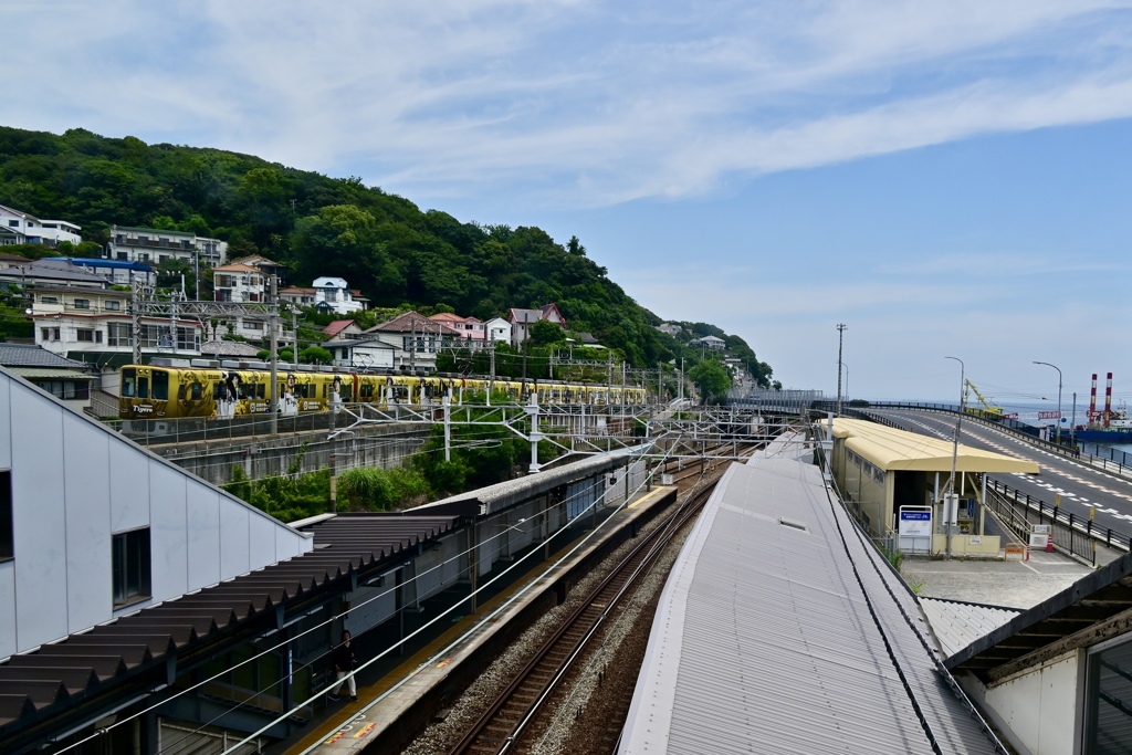 JR塩屋駅から