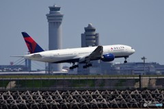 Deltaの管制前のLanding！