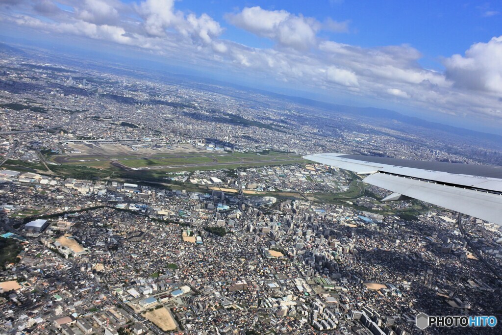 左！伊丹空港ヲ見！！