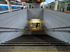 東京駅の休日