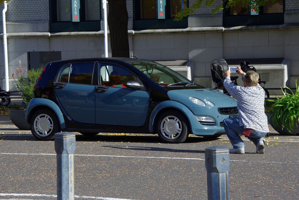 お車の商業撮影ですか？