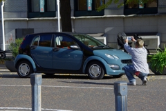 お車の商業撮影ですか？