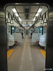 上野発の・・・常磐線で、車内