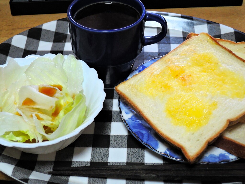 今朝の食事・・・