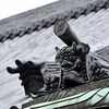 青銅の上の鬼瓦