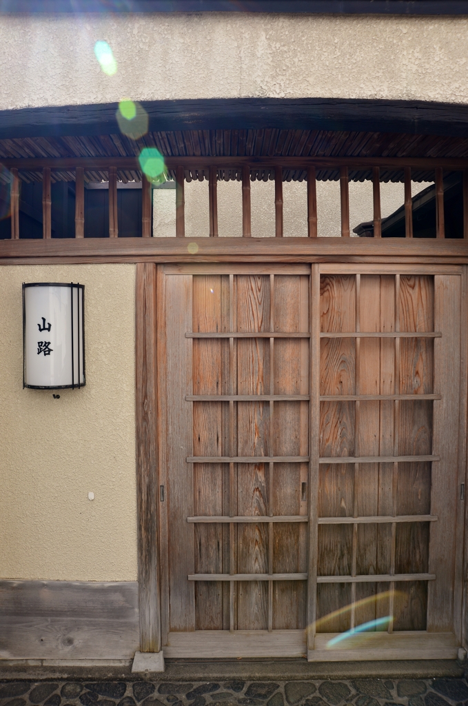 神楽坂の玄関