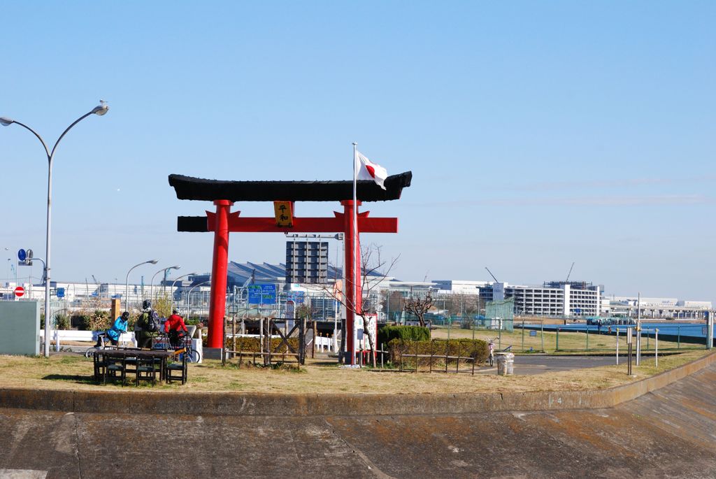 平和祈願鳥居