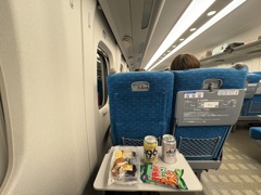 のぞみで、