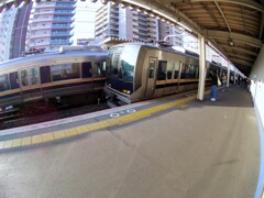 新長田駅1番線ホーム