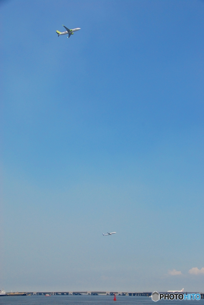 くまモン・・・大空へ！