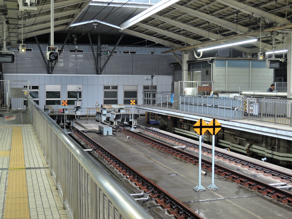 終点！？新幹線東京駅