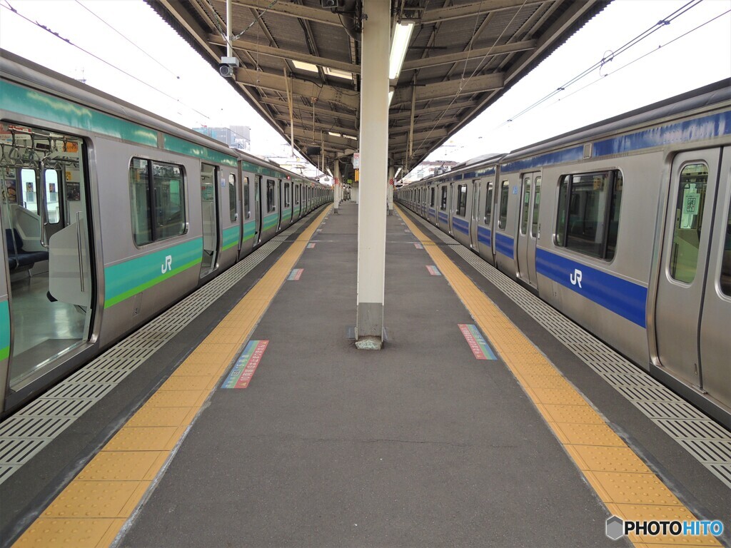 上野発の・・・常磐線で