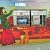 奈良行きラッピング電車