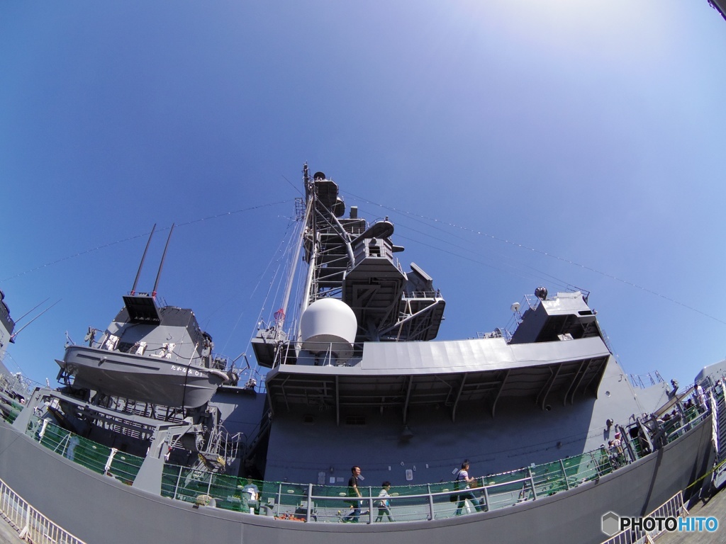 乗艦前