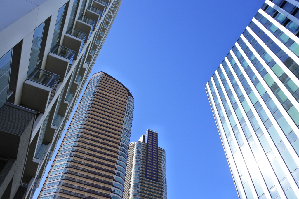 タワーマンション群・・・