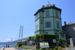 六角堂と大橋