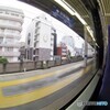 京急特快の車窓・・・京急川崎駅到着
